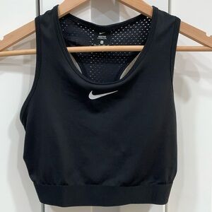 Nike Women’s Workout Hypercool Crop Top Racerback Size XS Elastic Band